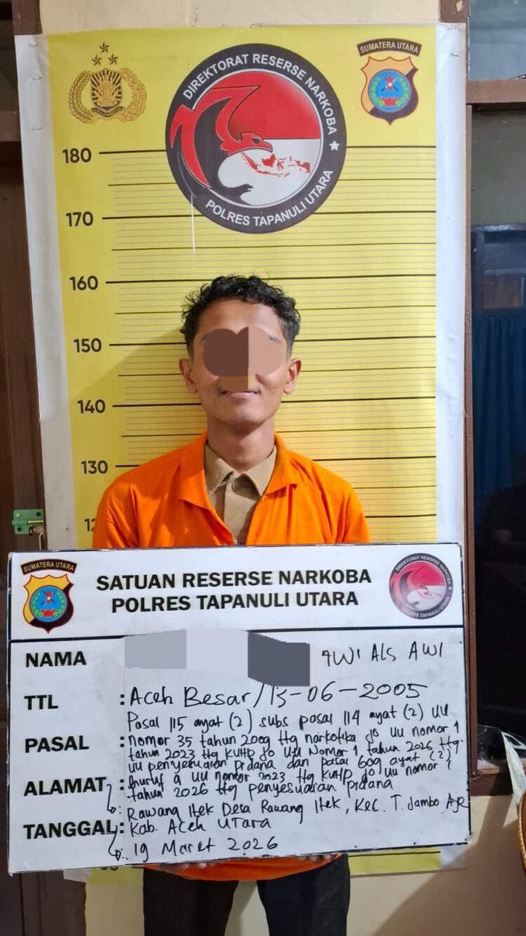 Polres Taput Gagalkan Pengiriman 2 Kg Sabu dari Bandara Silangit, Kurir Diamankan
