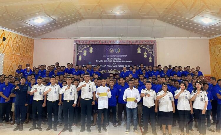 418 WBP Lapas Siborongborong Terima Remisi Khusus Idul Fitri 1447 H