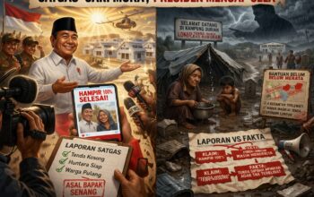 Satgas “Cari Muka”, Presiden Menuai “Cela”