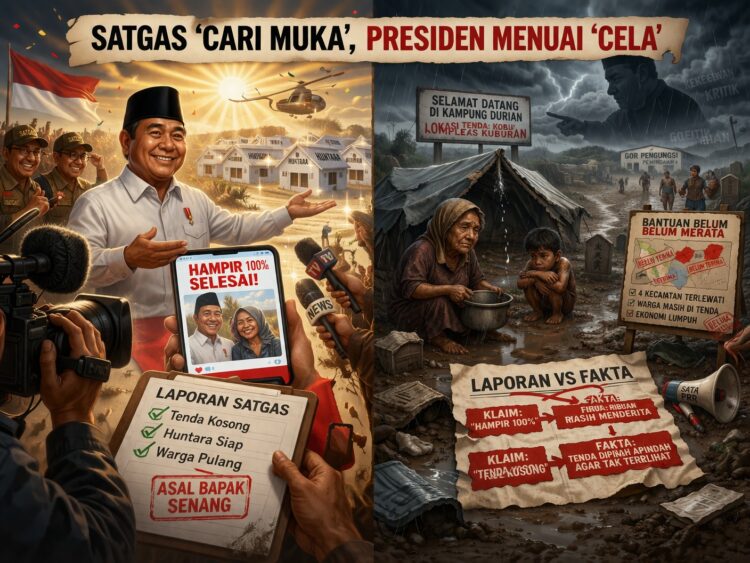 Satgas “Cari Muka”, Presiden Menuai “Cela”