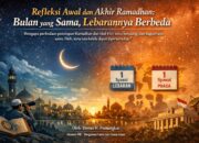 Refleksi Awal dan Akhir Ramadhan: Bulan yang Sama, Lebarannya Berbeda