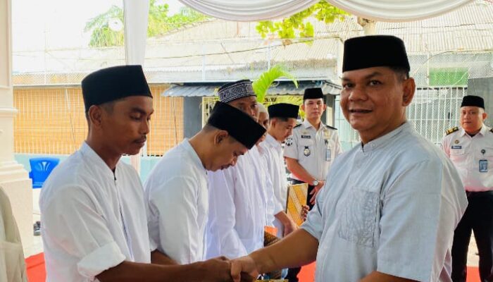 ​748 Warga Binaan Lapas Labuhan Ruku Terima Remisi Idul Fitri 1447 H