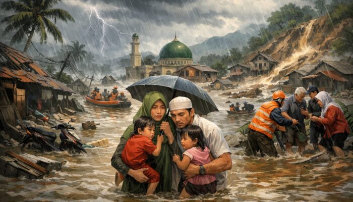Saat Lebaran, Banjir dan Cuaca Ekstrem Landa Sejumlah Wilayah di Indonesia