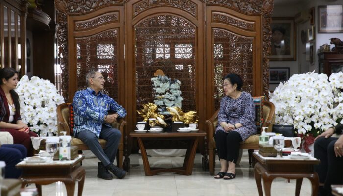 Presiden Ke 5 RI Megawati Soekarnoputri Terima Kunjungan Presiden Timor Leste