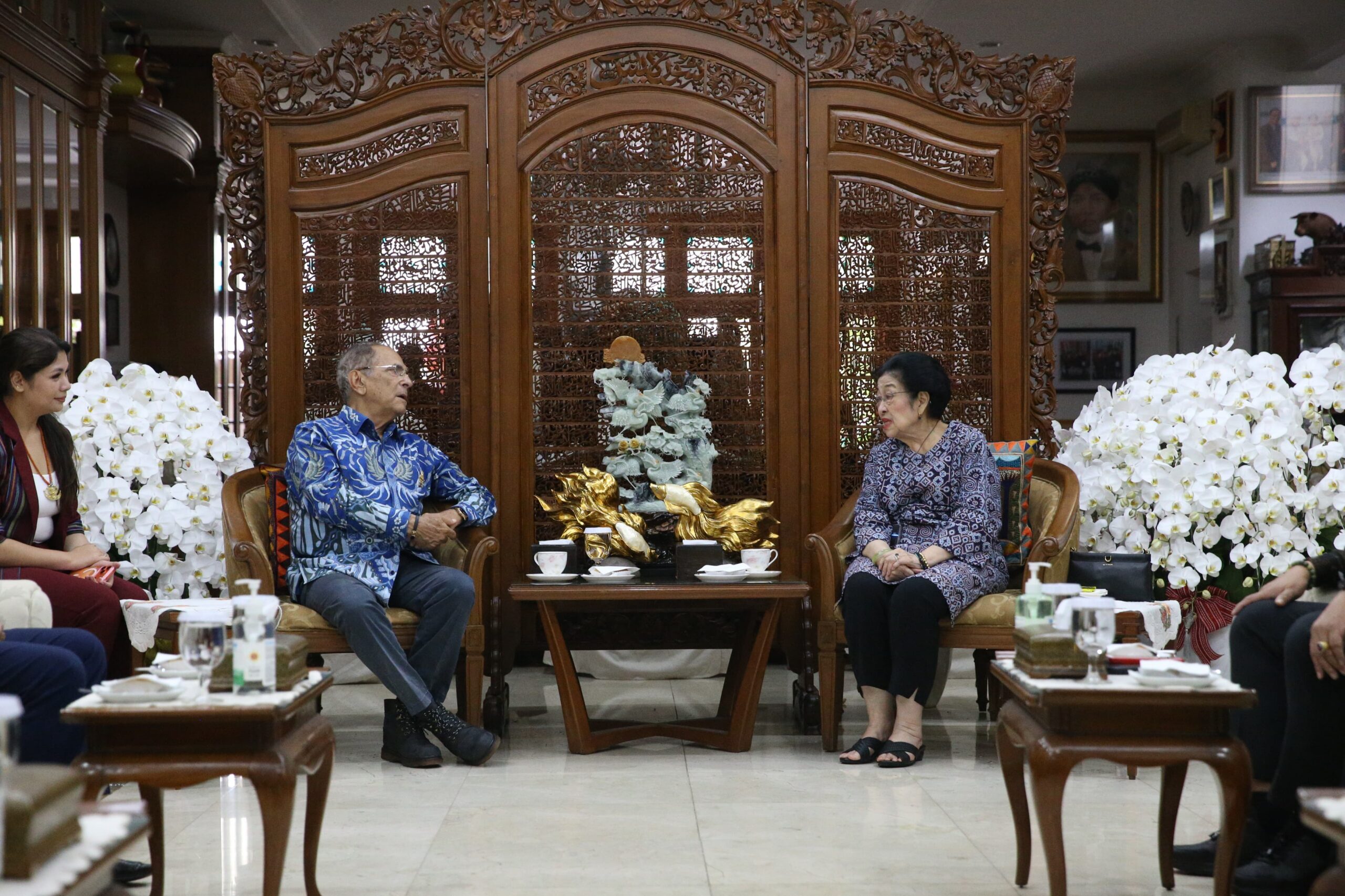 Presiden Ke 5 RI Megawati Soekarnoputri Terima Kunjungan Presiden Timor Leste