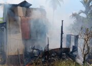 Lebaran Ketiga, Satu Rumah di Panyabungan Musnah Terbakar