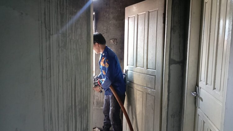 Gercep, Damkar Samosir Berhasil Selamatkan Kos-kosan Nyaris Hangus Terbakar