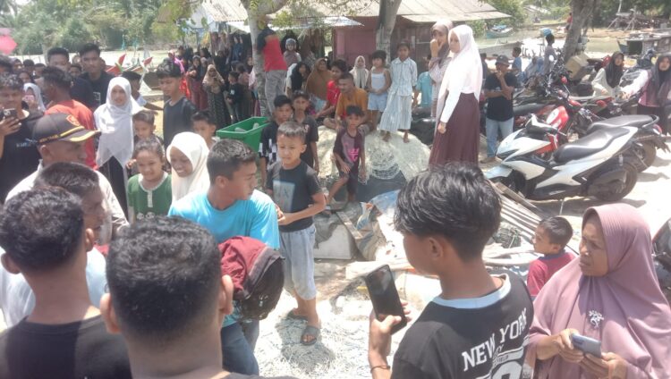 Empat Bocah Terseret Ombak Saat Mandi di Kuala Peudawa, Aceh Timur