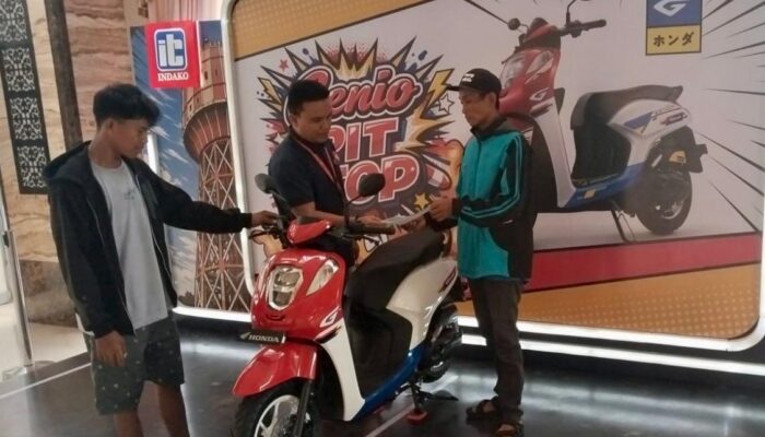 Honda Genio Pit Stop Sukses Pikat Pecintanya