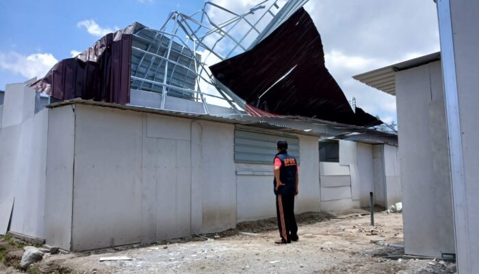 Puting Beliung Terjang Huntara di Bener Meriah, Lima Rusak