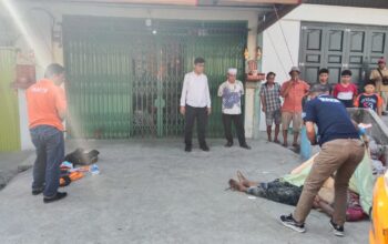 Mayat Pria Ditemukan Telentang di Pinggir Jalan Pantai Labu