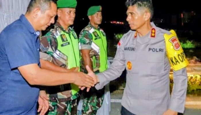 Kapolda Aceh di Tol Padang Tiji, Arus Balik Dipastikan Terkendali