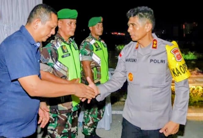 Kapolda Aceh di Tol Padang Tiji, Arus Balik Dipastikan Terkendali