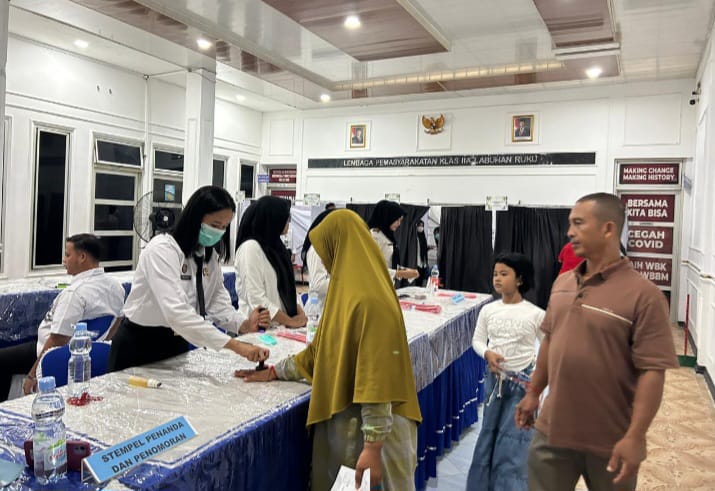 Hari Raya Idul Fitri, Lapas Labuhan Ruku Berikan Pelayanan Kunjungan Maksimal Bagi Warga Binaan