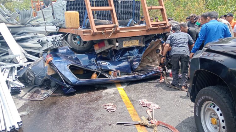 Laka Lantas di Jalur Alternatif Parapat Simalungun Tewaskan Tiga Orang