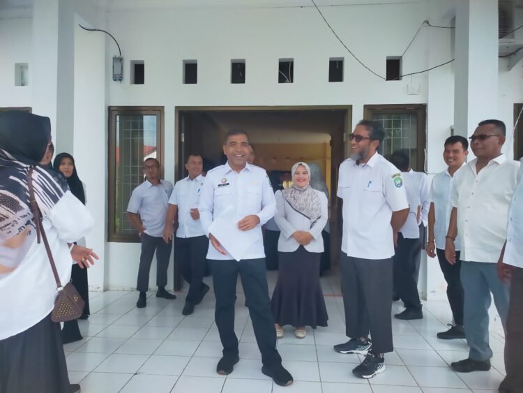 Sekda Abdya Sidak Kehadiran ASN, Tekankan Disiplin Pascalibur Lebaran