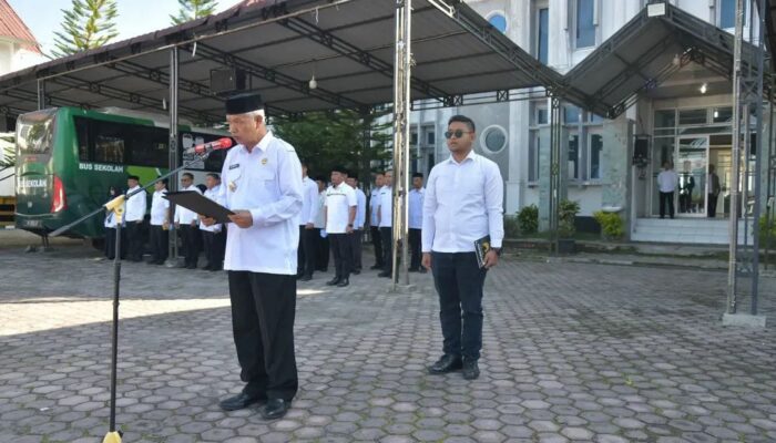 Pimpin Apel Perdana, Wabup Armia Tekankan Disiplin dan Pelayanan Prima ASN