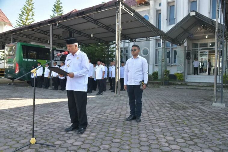 Pimpin Apel Perdana, Wabup Armia Tekankan Disiplin dan Pelayanan Prima ASN