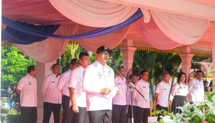 Apel Gabungan Pasca Lebaran, Bupati Deliserdang: Stigma Negatif ASN Tidak Disiplin Harus Diubah