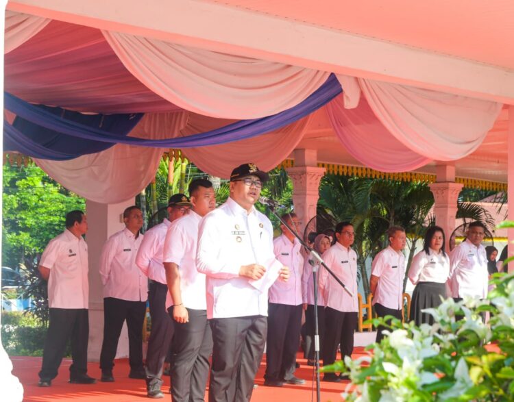 Apel Gabungan Pasca Lebaran, Bupati Deliserdang: Stigma Negatif ASN Tidak Disiplin Harus Diubah