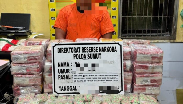 50 Kg Sabu dan 20 Ribu Pil Ekstasi Masuk Melalui Perairan Asahan