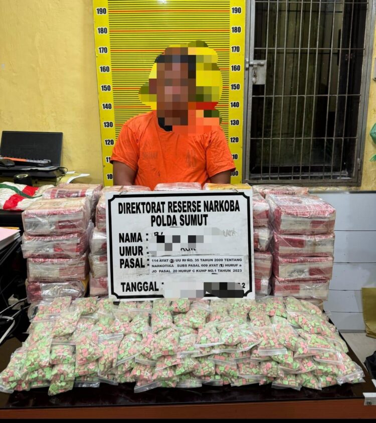 50 Kg Sabu dan 20 Ribu Pil Ekstasi Masuk Melalui Perairan Asahan
