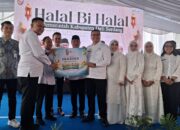 Ribuan Masyarakat Hadiri Halal Bihalal Pemkab Deliserdang, Muslih Siregar Dapat Hadiah Umrah