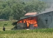 Tiga Bangunan di Kuyun Toa Ludes Terbakar