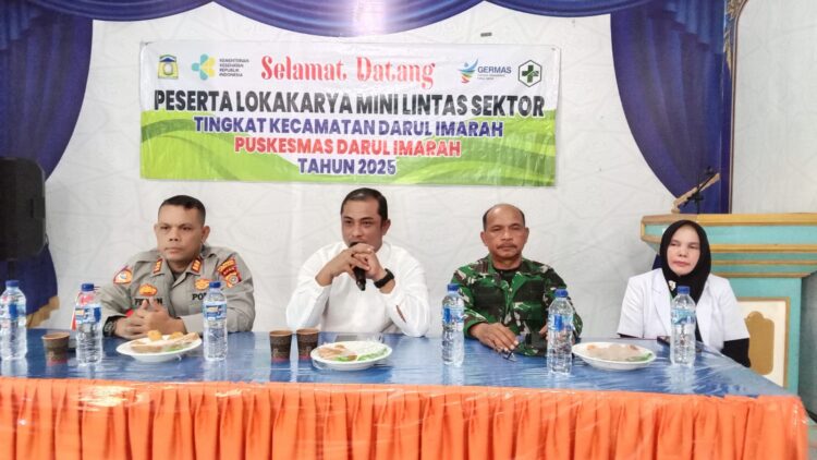 Puskesmas Darul Imarah Lokakarya Mini Lintas Sektor 2026