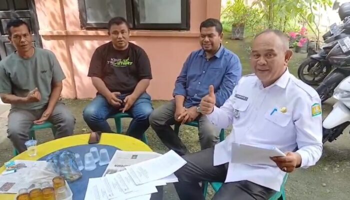 Hari Pertama Masuk Kerja, Camat Blang Bintang Ajak ASN Tingkatkan Kinerja