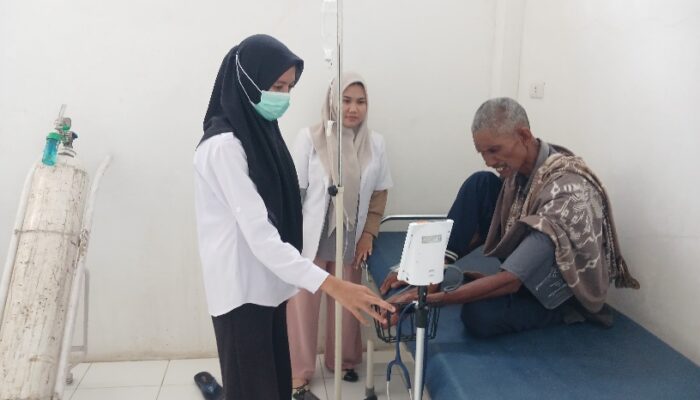 Nakes Puskesmas Kuta Malaka Kembali Berikan Pelayanan Kepada Masyarakat