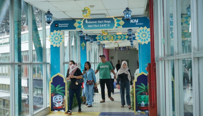 KA Srilelawangsa Angkut 155 Ribu Penumpang Selama Arus Mudik Lebaran 2026