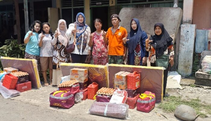 Bupati Langkat Bantu Korban Kebakaran Di Babalan 