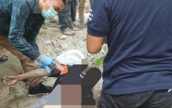 Warga Perbaungan Geger Penemuan Mayat Pria di Areal Kebun Sawit PTPN IV Adolina