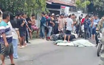 Kumar Warga Medan Sunggal Tewas Terlindas Truk Tronton di Perbaungan Sergai