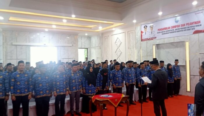 Abdya Percepat Reformasi Birokrasi, Wabup Lantik Pejabat Kunci dan Dorong Lompatan Kinerja