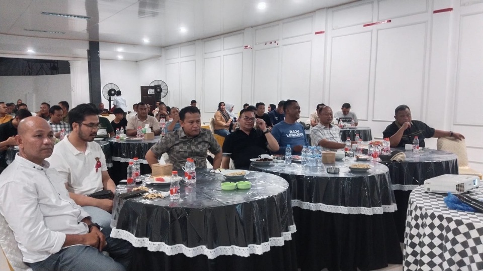 Bupati Salim Fakhry Nobar Indonesia Lawan Saint Kitts Dan Navis
