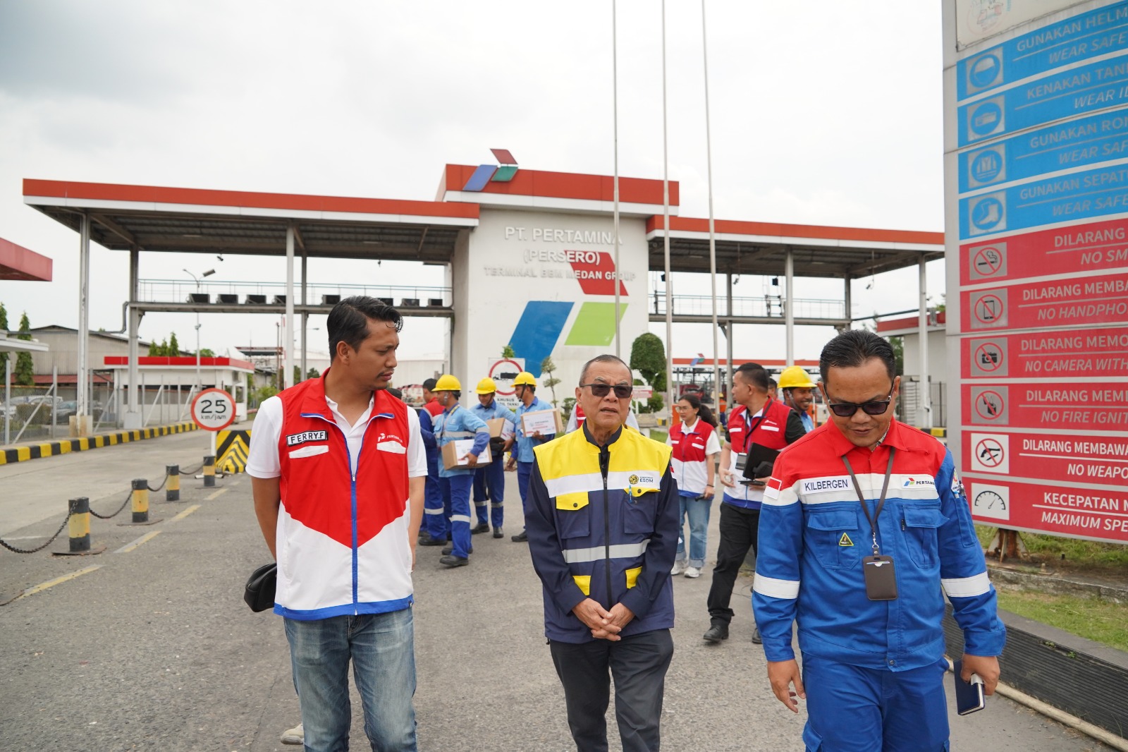 PPN Sumbagut Bersama Stafsus Menteri ESDM Pastikan Kesiapan Layanan Energi Jelang Arus Balik Lebaran