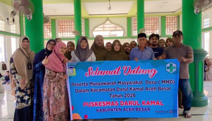 Mahasiswa Prodi Kesehatan Jalani Praktik Lapangan dan MMD di Puskesmas Darul Kamal