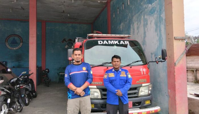 Pos Damkar Seulimeum Tetap Siaga