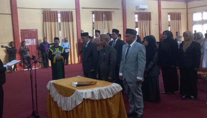 Dialihfungsikan Untuk PN Subulussalam, Kantor Camat Simpang Kiri Pindah Ke Belakang Gedung DPRK