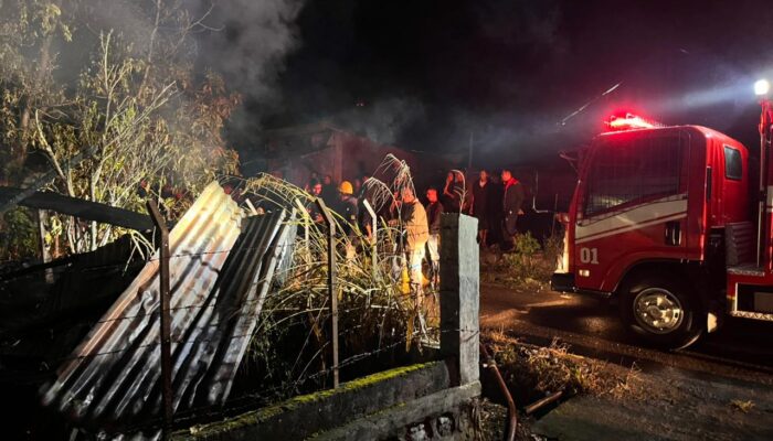 Tiga Rumah Terbakar Di Bener Meriah