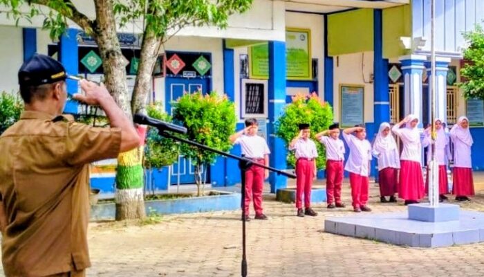 Wajah Ceria Pelajar SD Bungie, Hari Pertama Penuh Semangat