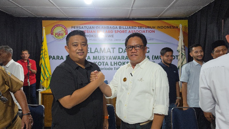 Terpilih Secara Aklamasi, Rivani Rizky Pimpin POBSI Kota Lhokseumawe