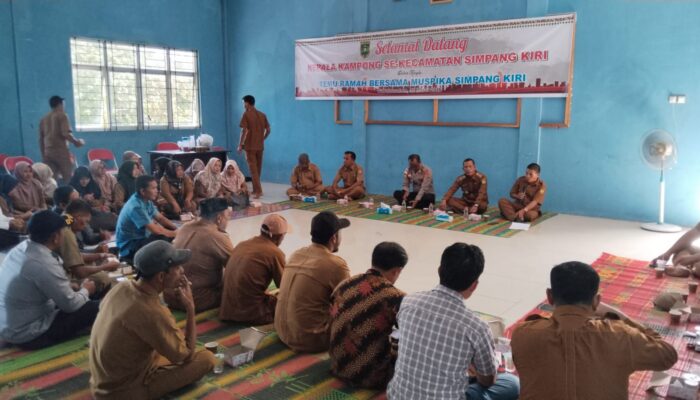 Plt Camat Simpang Kiri Minta Kades Lebih Proaktif