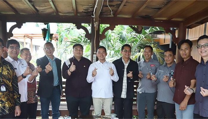 KWP Gelar Halal Bihalal Di Pressroom DPR RI