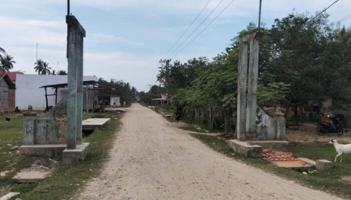 Jalan Kampung Alue Seuntang Tak Tersentuh Aspal