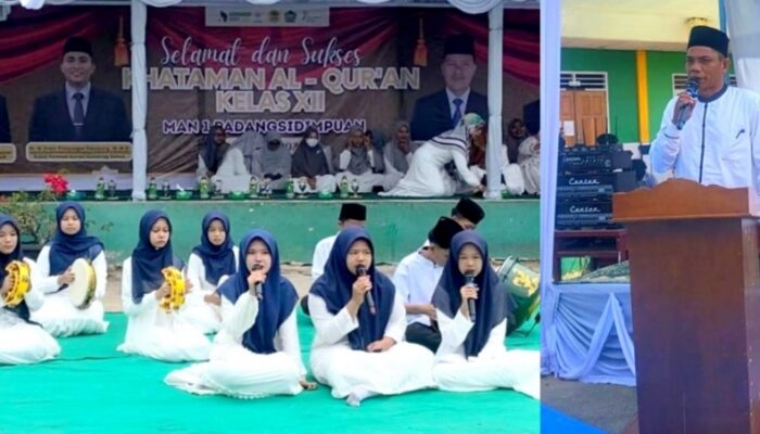 MAN 1 Padangsidimpuan Lepas 430 Siswa Lanjutkan Pendidikan Usai Khatam Al-Qur’an