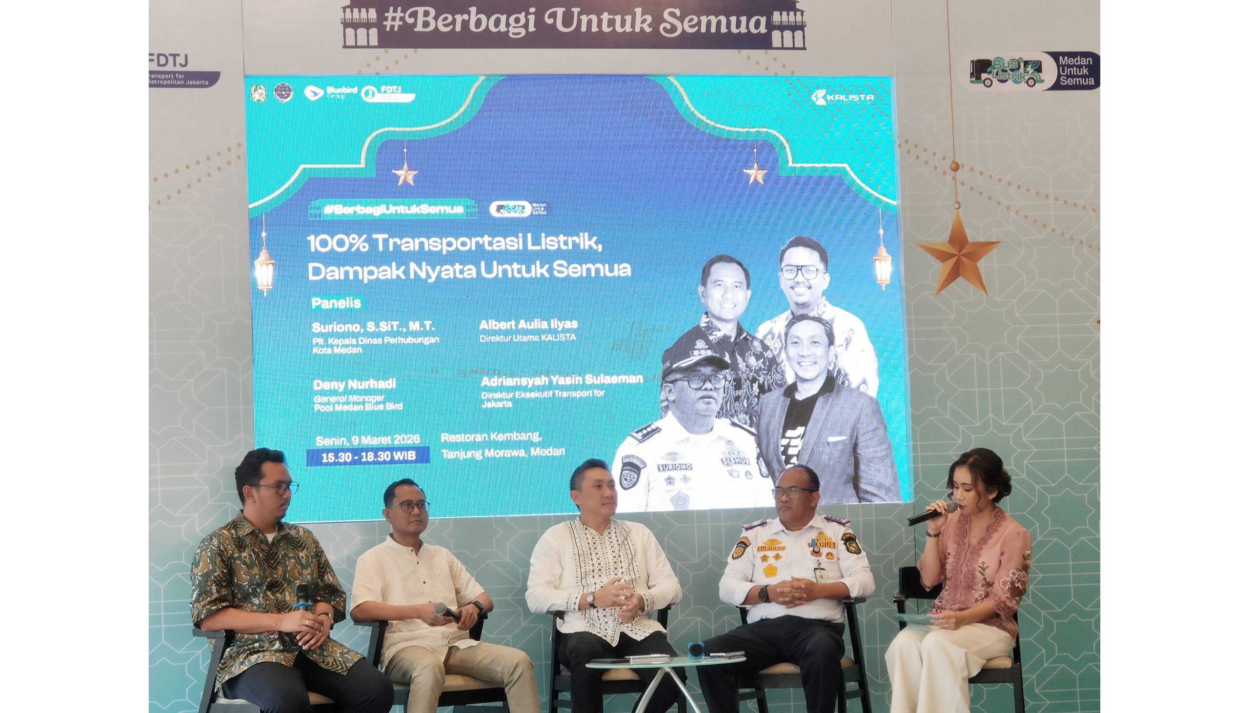 KALISTA Dorong Kolaborasi Pemerintah–Swasta untuk Percepat Transportasi Publik Listrik lewat “Bincang Bus Listrik Medan”