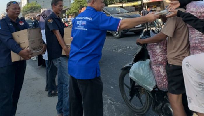 PAN Sumut Bagikan 1.500 Paket Takjil Gratis Di Indrapura